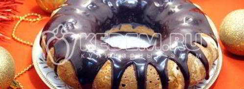 апельсиновый кекс на рождество. Шаг 15