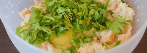 ароматный грибной кекс-пирог. Шаг 7