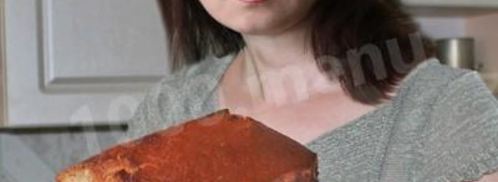 чайный кекс с изюмом. Шаг 9