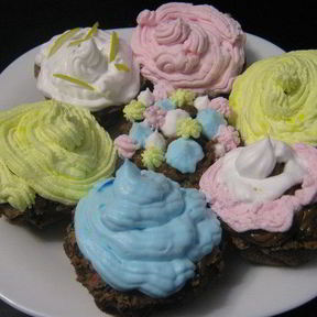 Шоколадные капкейки