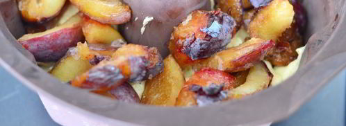 домашний кекс со сливами. Шаг 6