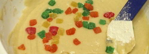 йогуртовый кекс с цукатами. Шаг 2