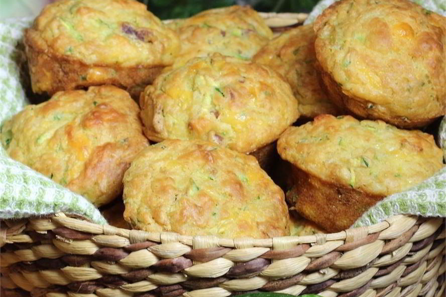 Рецепт кабачковые кексы с сыром