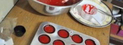 капкейки красный бархат. Шаг 2