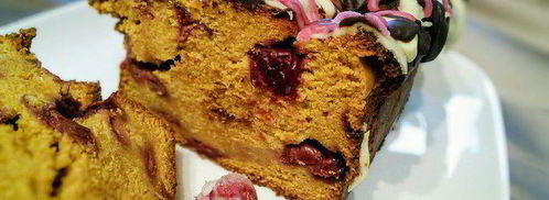 карамельный кекс с вишней. Шаг 11