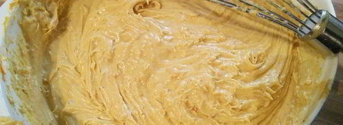 карамельный кекс с вишней. Шаг 7