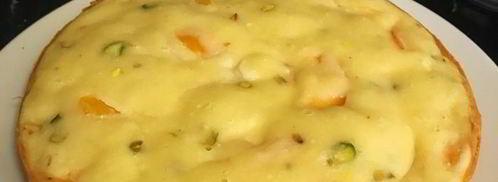 кекс с абрикосами, рикоттой, фисташками. Шаг 4