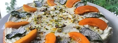 кекс с абрикосами, рикоттой, фисташками. Шаг 5