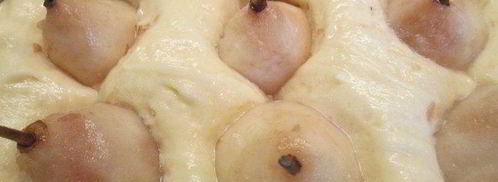 кекс с грушами на лимонном джеме. Шаг 13