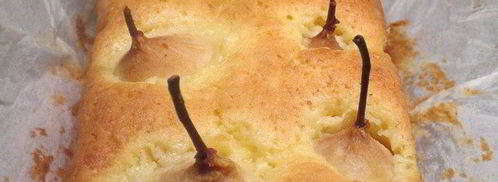 кекс с грушами на лимонном джеме. Шаг 16