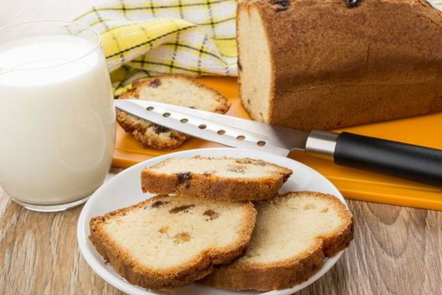 Рецепт кекс с изюмом и цедрой лимона