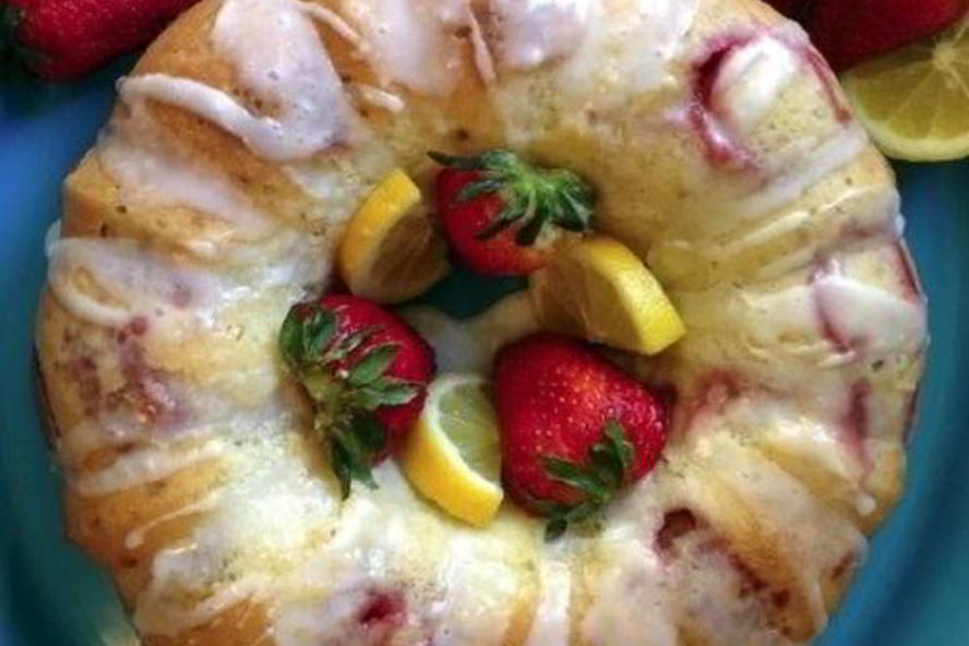 Рецепт кекс с клубникой в мультиварке