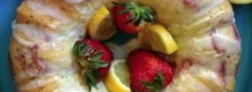 кекс с клубникой в мультиварке. Шаг 4