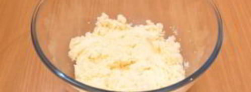 кекс с курагой, изюмом и орехами. Шаг 3