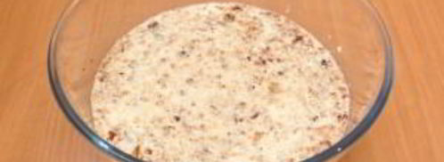 кекс с курагой, изюмом и орехами. Шаг 5