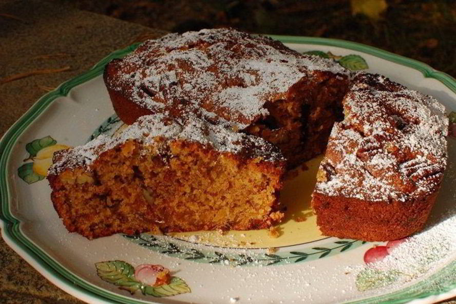 Рецепт кекс с курагой, орехами и шоколадом