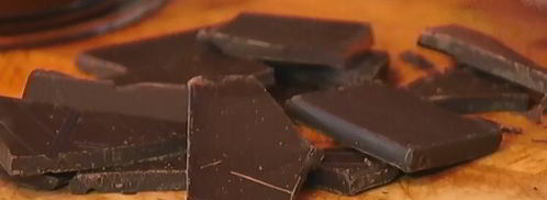 кекс с курагой, орехами и шоколадом. Шаг 8