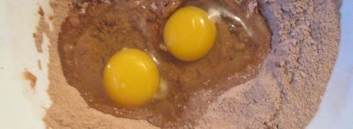 кекс с творогом в микроволновке за 3 минуты. Шаг 2