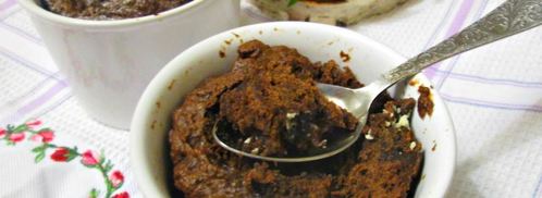 кекс с творогом в микроволновке за 3 минуты. Шаг 7