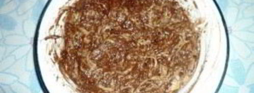 кекс тыквенный с шоколадом. Шаг 4