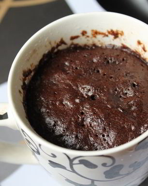 Кекс в микроволновке без яиц