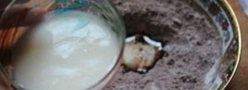 кекс в микроволновке без яиц. Шаг 3