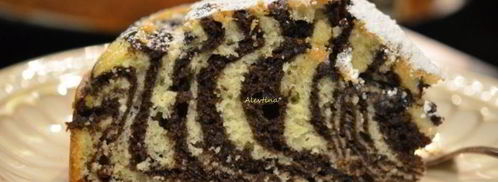 кекс зебра. Шаг 7