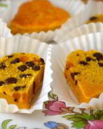 Кексики из тыквы Сердечки