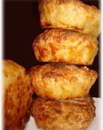 Кексики с плавленым сыром