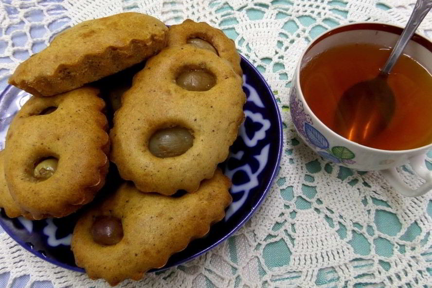 Рецепт кексы с виноградом