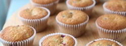 клюквенные кексы. Шаг 6