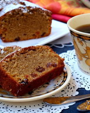Кофейный кекс с изюмом