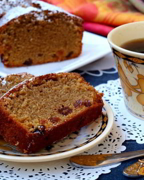 Кофейный кекс с изюмом