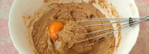 кофейный кекс с изюмом. Шаг 3