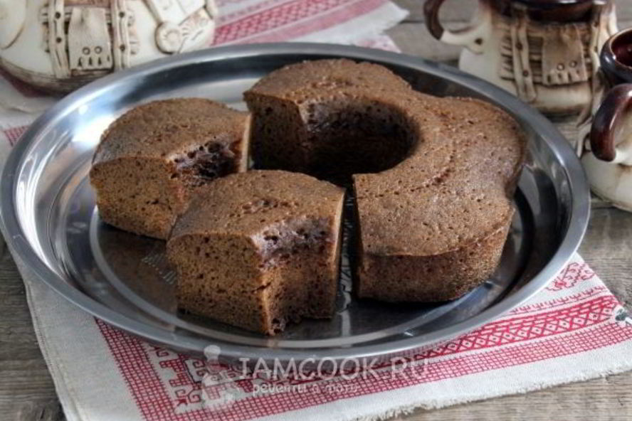 Рецепт кофейный кекс в микроволновке