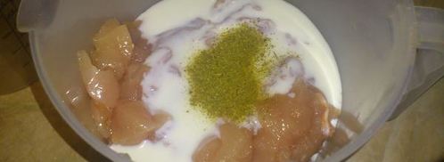 куриные кексы со стручковой фасолью до-ре-ми. Шаг 3