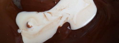 лимонный кекс с мятно-сливочным кремом под шоколадом. Шаг 12