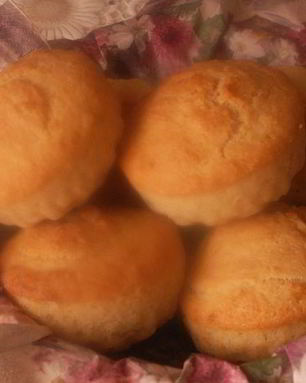 Манные мини-кексы Золотые шары