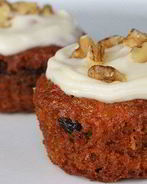 Морковно-апельсиновые капкейки