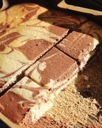 Мраморный кекс с лимонной цедрой