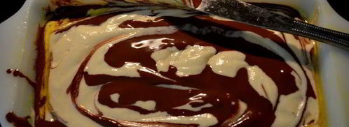 мраморный кекс. Шаг 6