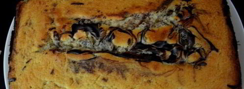 мраморный кекс. Шаг 7