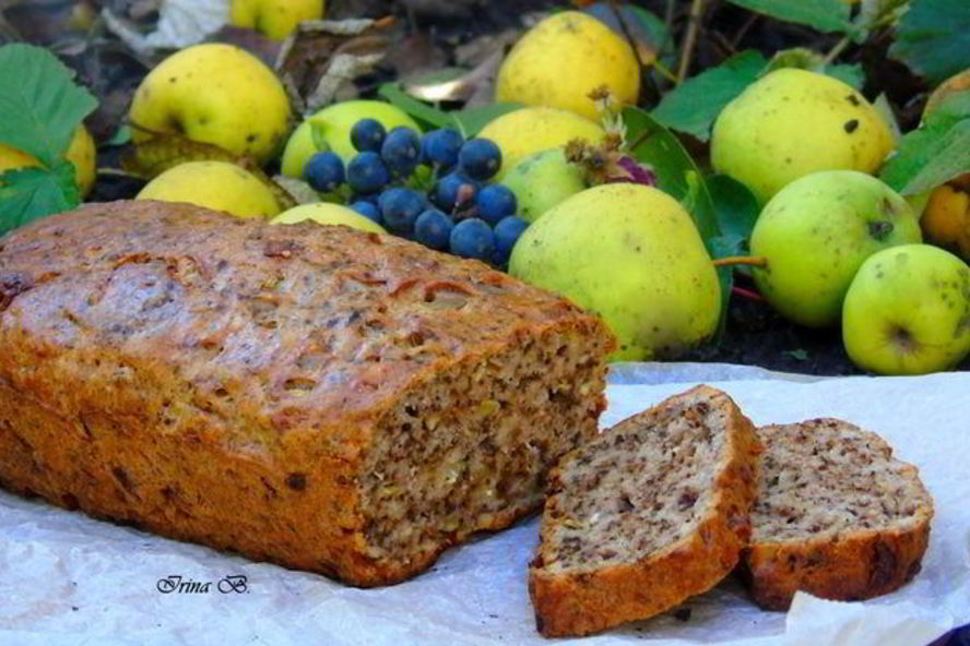 Рецепт орехово-кабачковый кекс