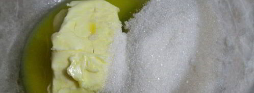 орехово-шоколадные кексы с черешней. Шаг 2