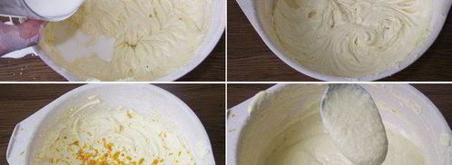 пасхальные апельсиновые капкейки с ромовым кремом. Шаг 2