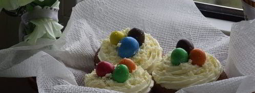 пасхальные апельсиновые капкейки с ромовым кремом. Шаг 5