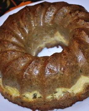 Печеночно-сырный кекс