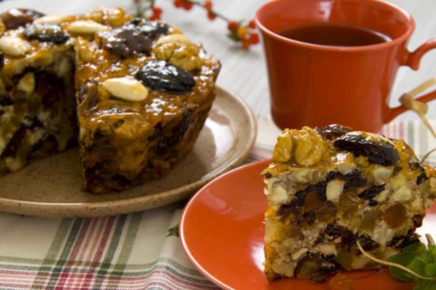 Рецепт рождественский кекс из сухофруктов