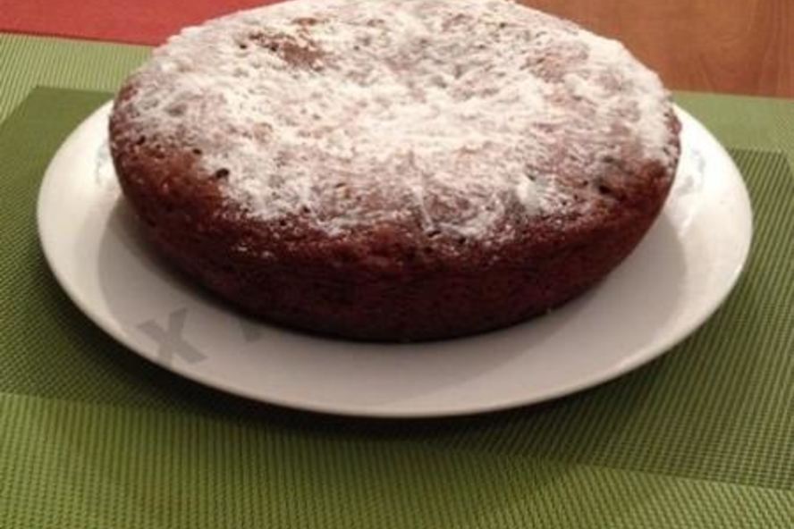 Рецепт шоколадный кекс с орехами в мультиварке