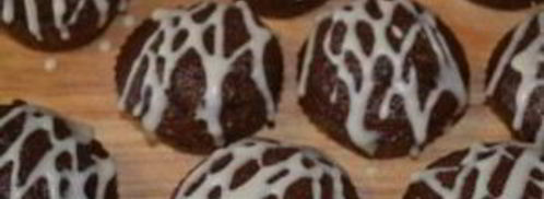 шоколадные кексы в формочках. Шаг 9